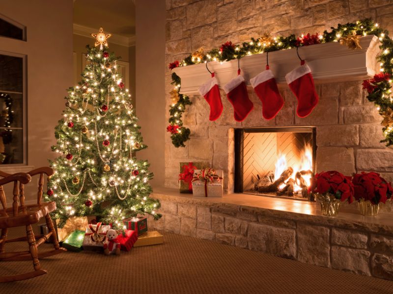 decoracao de natal country