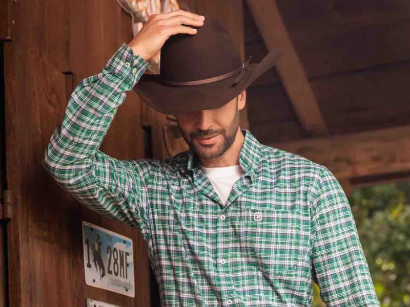 chapéu cowboy texano e design
